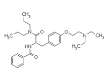 Molecular structure of Tiropramide (HCl)