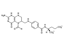 Molecular structure of Calcium Folinate