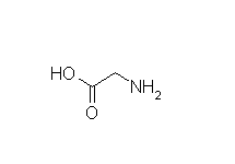 Molecular structure of Glycine