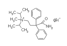 Molecular structure of Isopropamide (I)