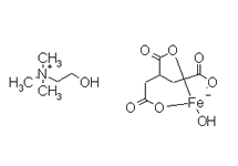 Molecular structure of Ferric Choline Citrate