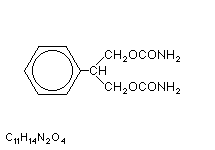 Molecular structure of Felbamate
