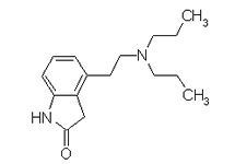 Molecular structure of Ropinirole (HCl)