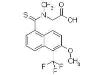 Molecular structure of Tolrestat