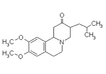 Molecular structure of Tetrabenazine