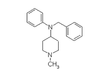 Molecular structure of Bamipine (Lactate)