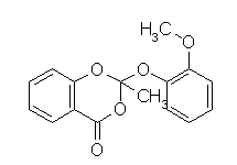 Molecular structure of Guaimesal