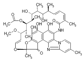 Molecular structure of Rifaximin