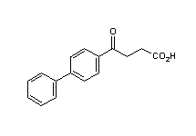 Molecular structure of Fenbufen