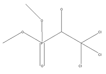 Molecular structure of Metriphonate