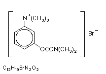 Molecular structure of Neostigmine