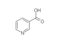 Molecular structure of Nicotinic Acid