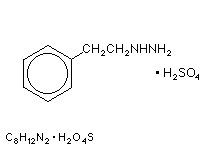 Molecular structure of Phenelzine