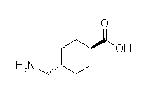 Molecular structure of Tranexamic Acid