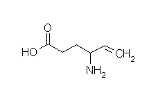 Molecular structure of Vigabatrin
