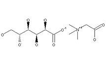 Molecular structure of Betaine Glucuronate