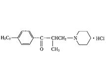 Molecular structure of Eperisone (HCl)