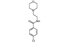 Molecular structure of Moclobemide