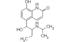 Molecular structure of Procaterol