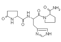 Molecular structure of Protirelin